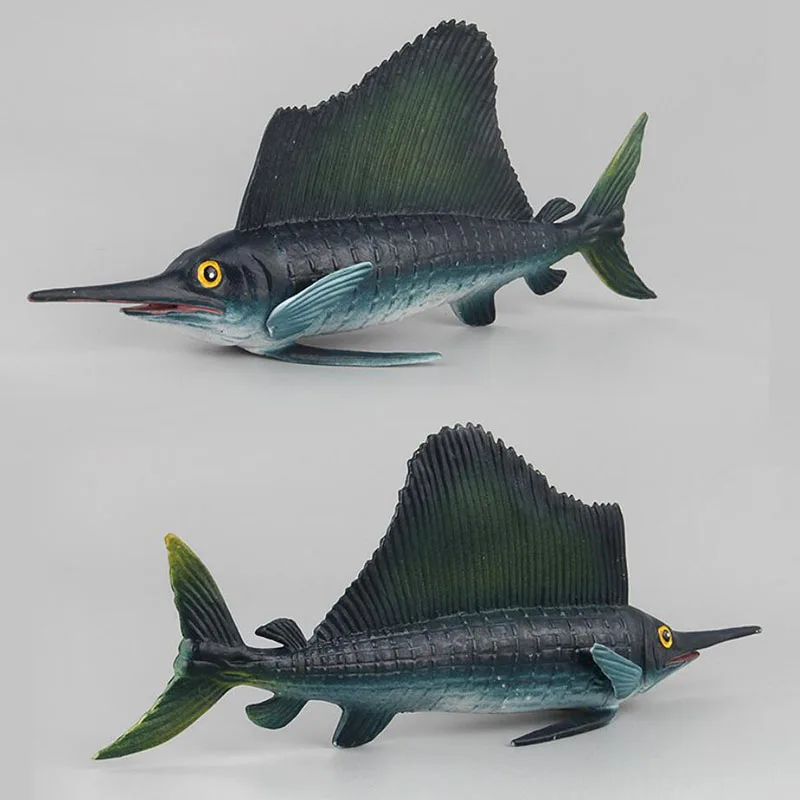 Морские животные, модели, фигурки, игрушки, моделирование, Sailfish Eel Dunkleosteus, подарок для детей