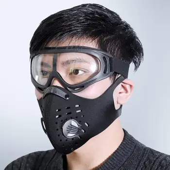 

Universal Safety Protective Goggles & Masks Anti-fog Anti-droplets Dustproof Transparent Riding Glasses For Adult Outdoor Sports