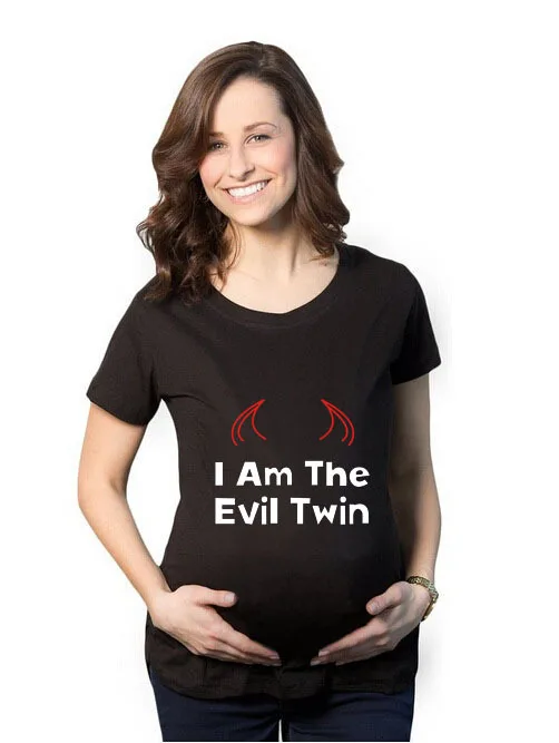 

Simple Summer New Style Maternity Clothes Iamten Printed Letter Comfortable Tops Europe And America Large Size Dress