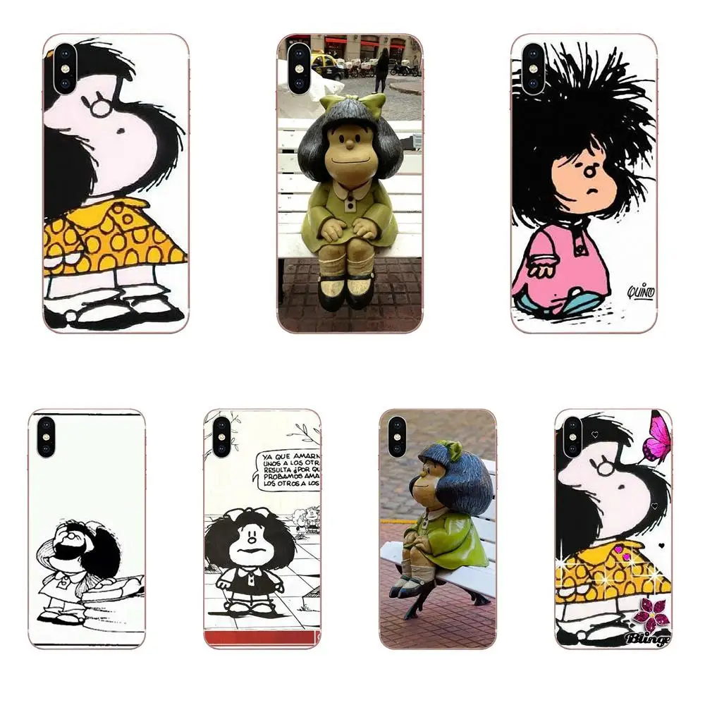 Amazing Girl Mafalda мягкий Кап чехол для Huawei P7 P8 P9 P10 P20 P30 Lite Mini Plus Pro Y9 Prime P Smart Z 2018 2019 |