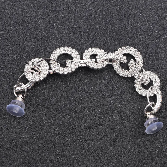 1 Pcs New Designer Chain Shoe Charms Croc Accessories Metal Charm Decoration for Croc Clog Shoes Pendant Buckle for Girl Gift r6678