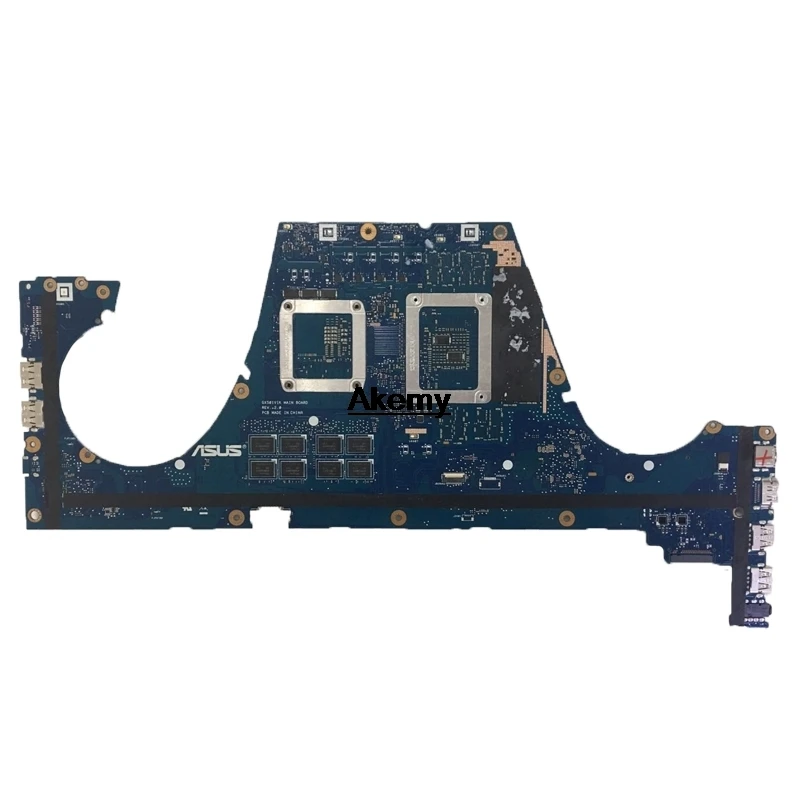 GX501VIK Motherboard I7-7700HQ GTX1080 For ROG ASUS GX501V GX501VI GX501VIK Laptop motherboard GX501VIK Mainboard(Exchange