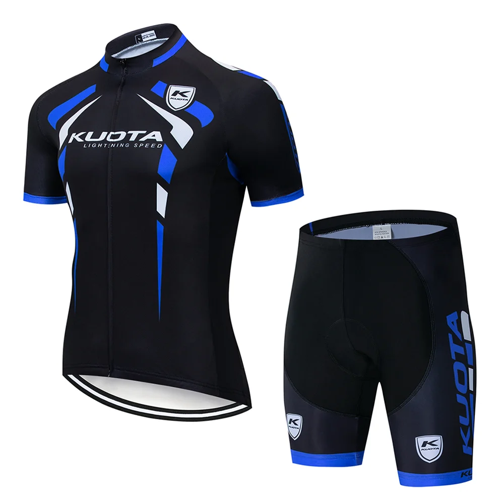 Команда NEW KUOTA одежда для велоспорта Джерси Ropa Быстросохнущий велосипед для мужчин лето pro Велоспорт Джерси 9D pad кофта для велоспорта Culotte - Цвет: Pic Color