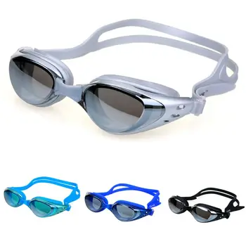 

Male Female Electroplating Goggles Swim Glasses Sport Adjustable Adult Swimming Frame Pool Eyeglasses Waterproof Spectacles