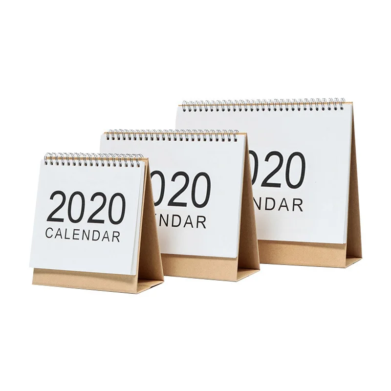 Год, простой мини-календарь, креативный стол, вертикальная бумага, расписание, план, многофункциональный блокнот, ежедневное расписание