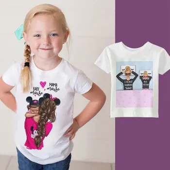 

2019 Mommy's Love Baby kids clothes Fashion warm Picture Print infant top girls Leisure boys t-shirt Kawaii child tshirt o-neck