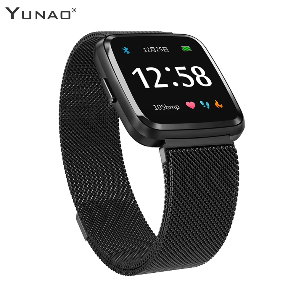 YUNAO CY7 pro Смарт часы спортивный браслет IP67 Водонепроницаемый трекер сердечного