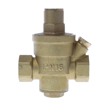 

DN15 1/2" Adjustable Brass Water Pressure Reducing Regulator Valve PN 1.6