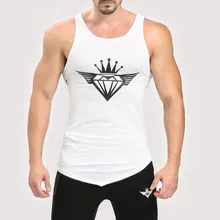 Мышечная здоровая красота мужской жилет спортивные Brothers повседневные без рукавов Camisole летние тонкие впитывающие пот дышащие