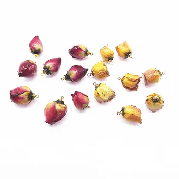 

New arrival! 30pcs Mix different size Natural Flower charm for Earrings DIY parts,Jewelry Accessories Findings & Component