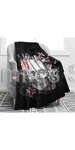 skull blanket