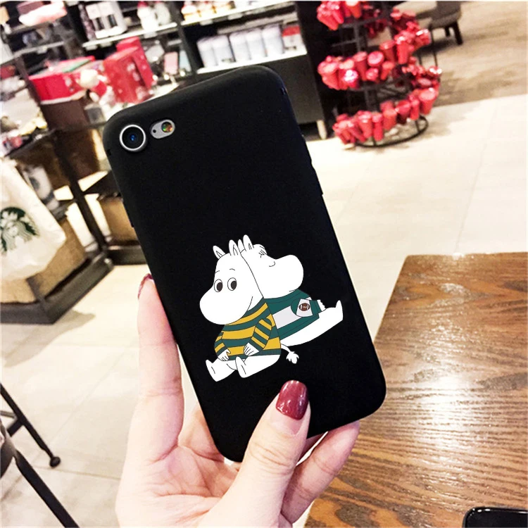 Cute Moomin TPU candy Soft Phone Case For huawei p30 pro p30 lite p20 pro p10 mate 20 p10 lite honor 9 lite