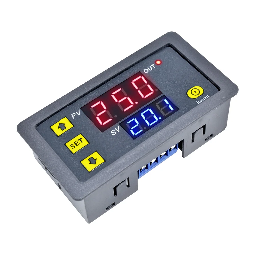 Professional DC 12V 24V Digital Time Cycle Delay Switch Relay ON-Off Module 