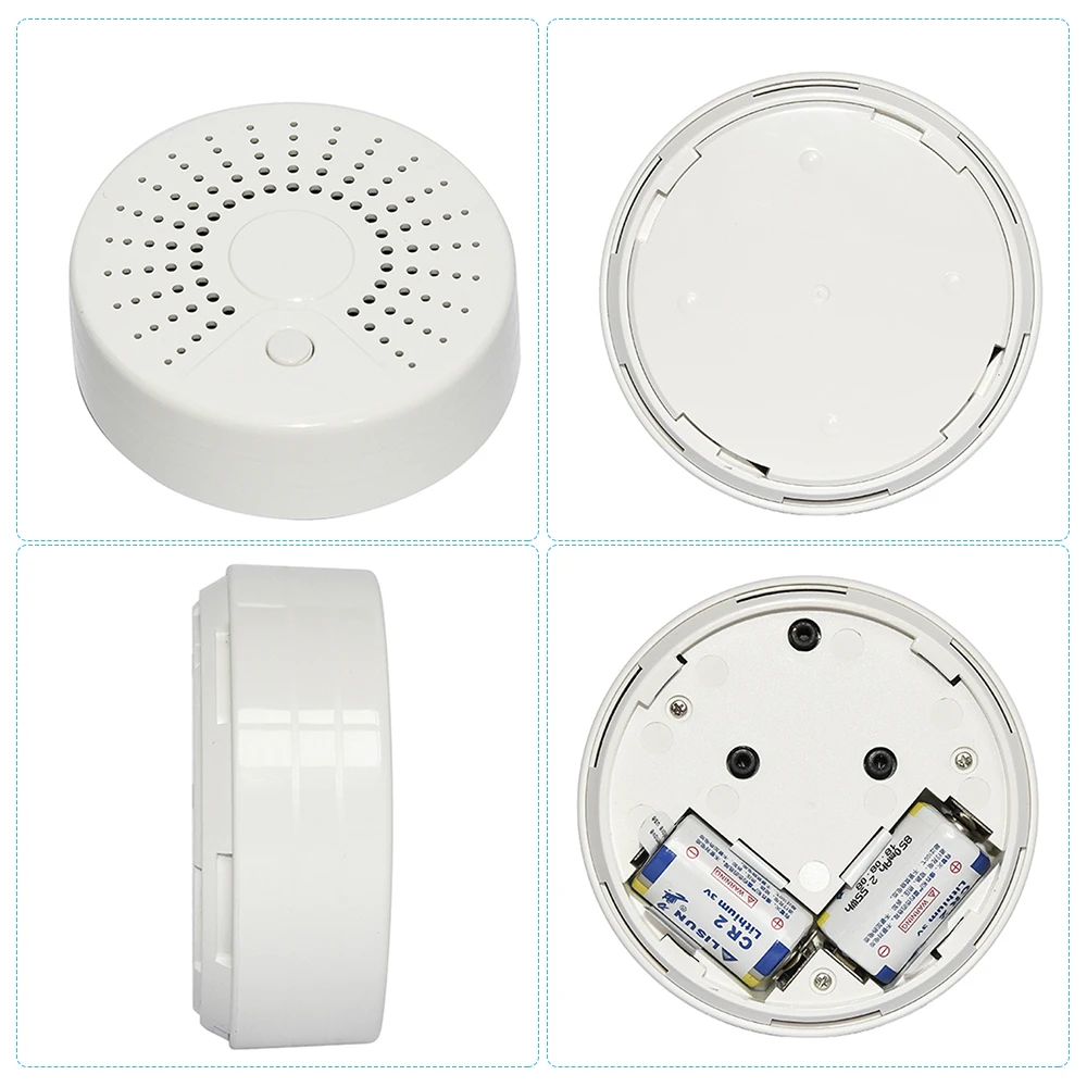 Умный Wi-Fi датчик температуры пожарного дыма беспроводной детектор температуры дыма для автоматизации домашняя система охранной сигнализации
