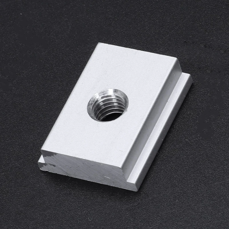 5Pcs M8 T-Track Slider Sliding Nut Aluminum Alloy T Slot Nut For Woodworking Tool Jigs Screw Slot Fastener