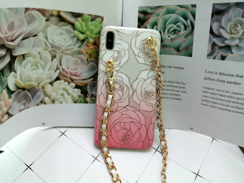Роскошный силиконовый чехол для телефона с изображением золотого листа розы, чехол для телефона samsung galaxy NOTE10 pro S8 S9 S10 plus note8 note9 A40 A50