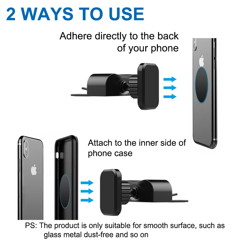 XMXCZKJ магнитный держатель для телефона в машину с поворотом на 360 градусов для iPhone 11, автомобильный слот для CD, крепление на вентиляционное отверстие, подставка, кронштейн для samsung huawei