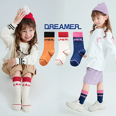Baby Lotus 3 Pairs High Quality Winter Thick Kids Socks Children Ruffle Patchwork Dots Fashion Boys Girls School Sports Socks - Цвет: C6