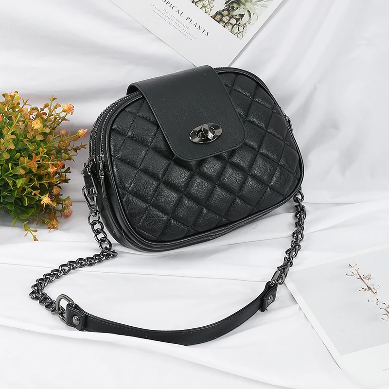 

Fashion Crossbody Bags for Women 2019 High Capacity 3 Layer Shoulder Bag Handbag PU Leather Women Messenger Bags Black Bolsos