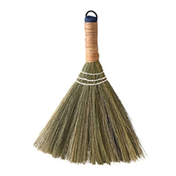 

Household Plant Fibres Straw Broom With Short Handle Manual Straw Broom Soft Hair Straw Broom Home Cleaning Tool