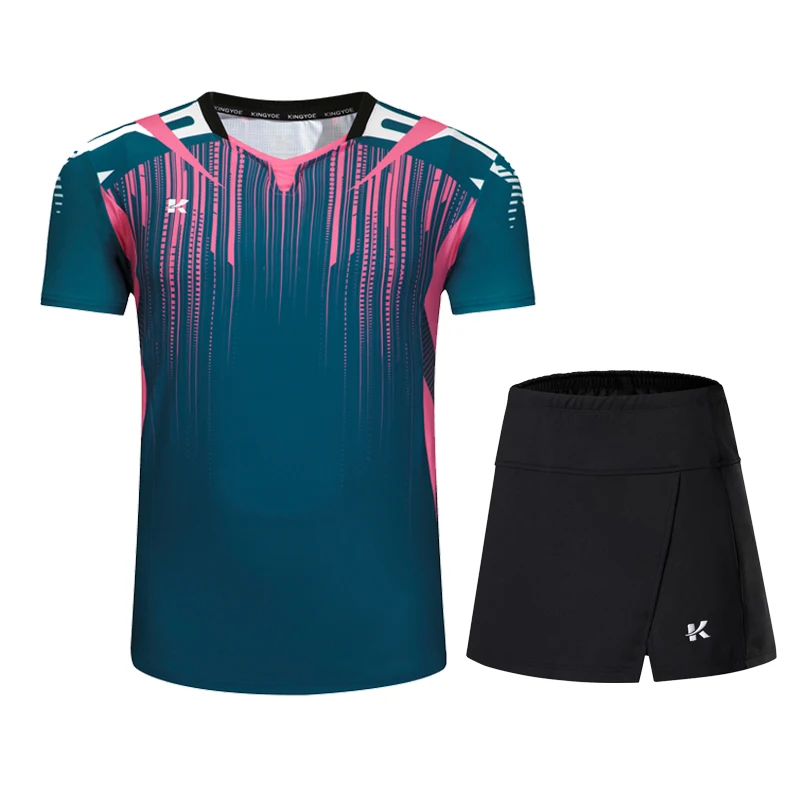 Костюм для бадминтона, мужская и женская одежда для настольного тенниса, футболка, одежда для тенниса, быстросохнущая рубашка для бадминтона