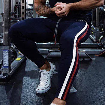 LYFT Men Sweatpants Tracksuit Bottoms Running Trousers Sportswear Jogging Gym Skinny Fitness Mens Running Pants Casual Joggers - Image 3