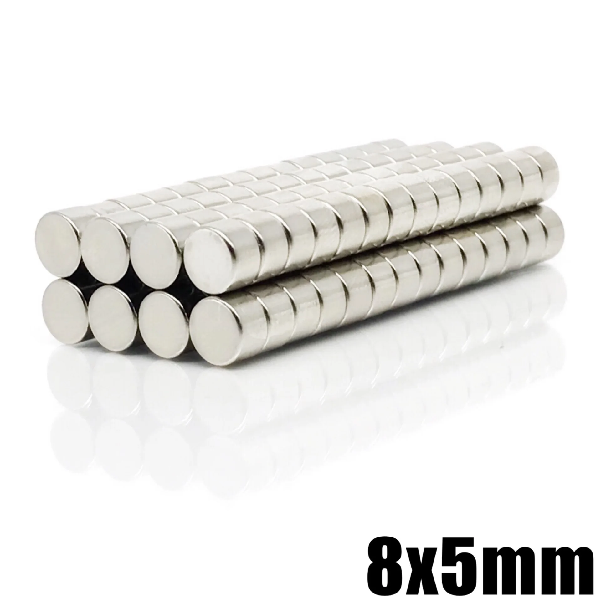 5 1000Pcs 8x5 Neodymium 8mm x 5mm N35 NdFeB Round Super Powerful