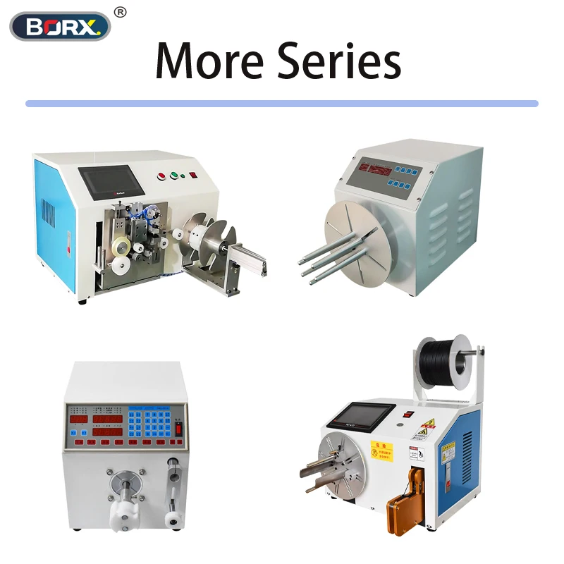 Round wire winding machine electric data cable winding tools High speed wire machine