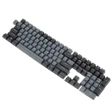 Черный серый смешанный Dolch толстый PBT 108 Keycap OEM профиль для Cherry MX переключатели клавиатура keycap добавить iso Mac ключ