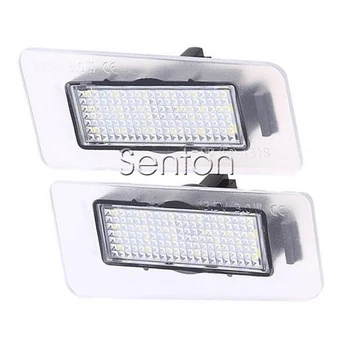 

1Pair Car LED number License Plate Light 12V White SMD LED lamp Car Styling For Hyundai i30 CW Kombi Elantra Coupe accessories