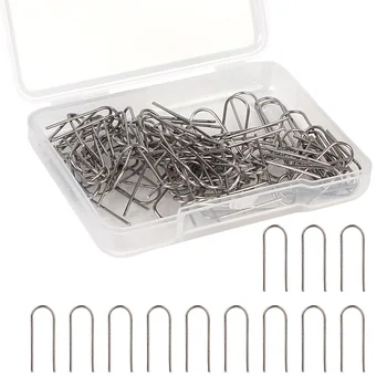 Cintre d'ornement de poterie en fil de tungstène, 100 pièces, résistance aux hautes températures, pointes de fil de pyrogravure suspendues, livraison directe 1