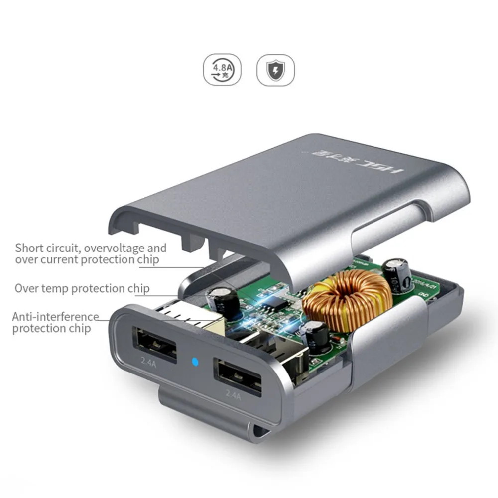 HSC зарядное устройство 4.8A 3 Порты и разъёмы удлинитель USB кабель, зарядное устройство для автомобиля универсальный автомобильный передний и задний зарядное устройство для сидения с Напряжение обнаружения