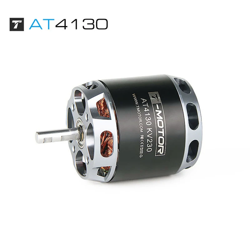 T-двигатель внешний ротор бесщеточный KV230 300KV 450KV мотор AT4130 для видом от первого лица с неподвижным крылом радиоуправляемый самолет вертолет аксессуары