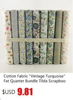 Booksew 5x50 см желе ролл полоски из хлопка с принтом цветов 6-9 шт./лот Telas DIY Лоскутная Ткань Лоскутное шитье материал