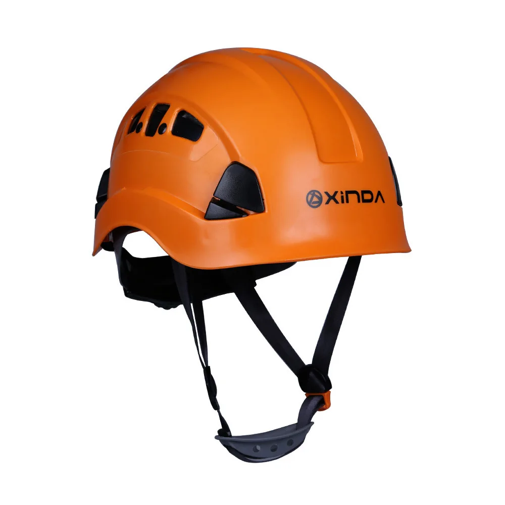 Casco de escalada en roca para hombre y mujer, protector ajustable para  cabeza de techo, árbol de rappel al aire libre - AliExpress