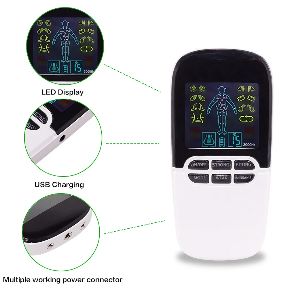 Digital Nerve Massage Machine with Rhinitis Sinusitis Cure Electronic Pulse Massage 8 Mode ElectroTherapy Back Tens Massager Digital Nerve Massage Machine with Rhinitis Sinusitis Cure Electronic Pulse Massage 8 Mode ElectroTherapy Back Tens Massager