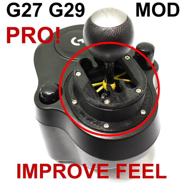 podtig】【pro】for G27 Logitech G29 G920 G923 Gear Shifter Mod Improve Feel Simracing Racing Wheels - AliExpress