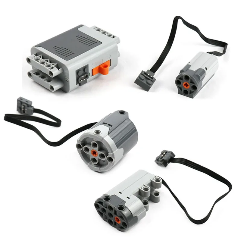 Аксессуары MOC для мотоциклов оптом детали техники коробка батарей с функциями