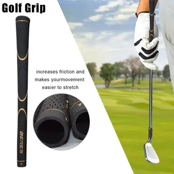 

Golf Club Grip Swing Golf Rubber Handle Golf Club Grip Black Anti-slip Damping Grip Men Women For Golf Club Fishing Rod