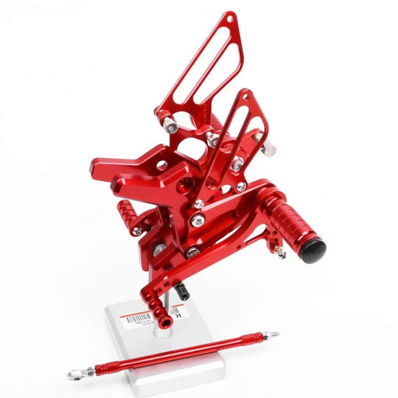 SMOK педаль мотоцикла для Kawasaki Z750 2004 2005 2006 алюминиевый сплав Rearset подножки черный серебристый красный синий зеленый