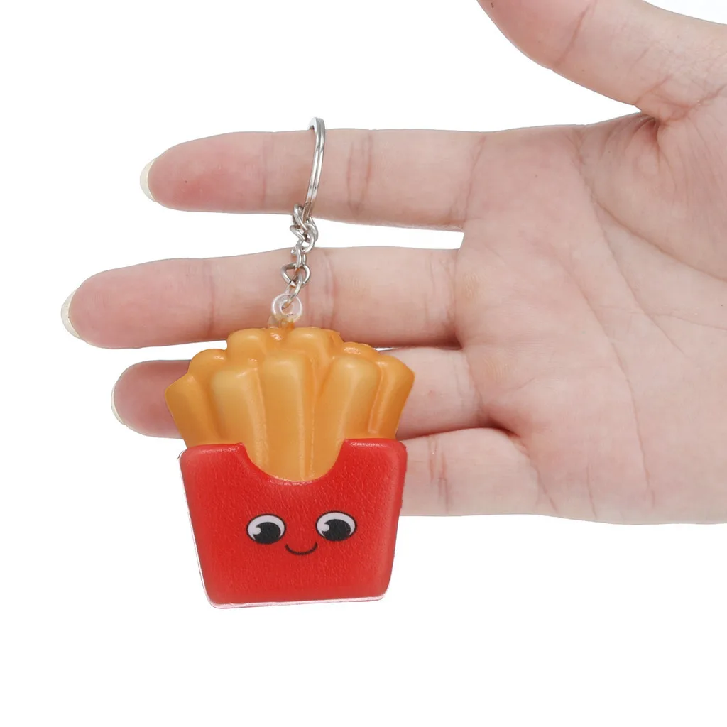 French Fries Toys Elastic PU Stress Relief Toy Kitchen Toys Fast Food Educational Toys Slow Rising Artificial Toy #A