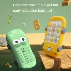 Jouets de téléphone pour bébés de 0 à 12 mois, téléphone portable pour filles, jouet Musical interactif éducatif, Machine d'apprentissage, cadeau 