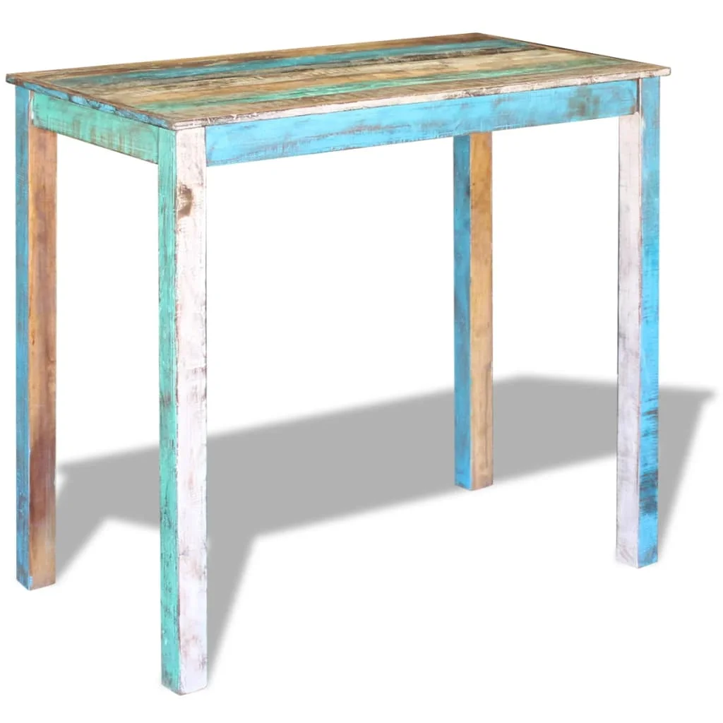 Bar Table Solid Reclaimed 115x60x107 cm