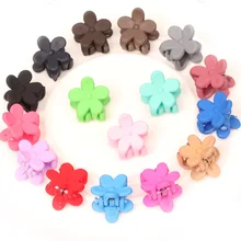 Корейский стиль, стиль, тусклый Полированный цветок, маленькая заколка-коготь, бутик, Лидер продаж, Детские аксессуары для волос, Маленькая слива, детская заколка Cl