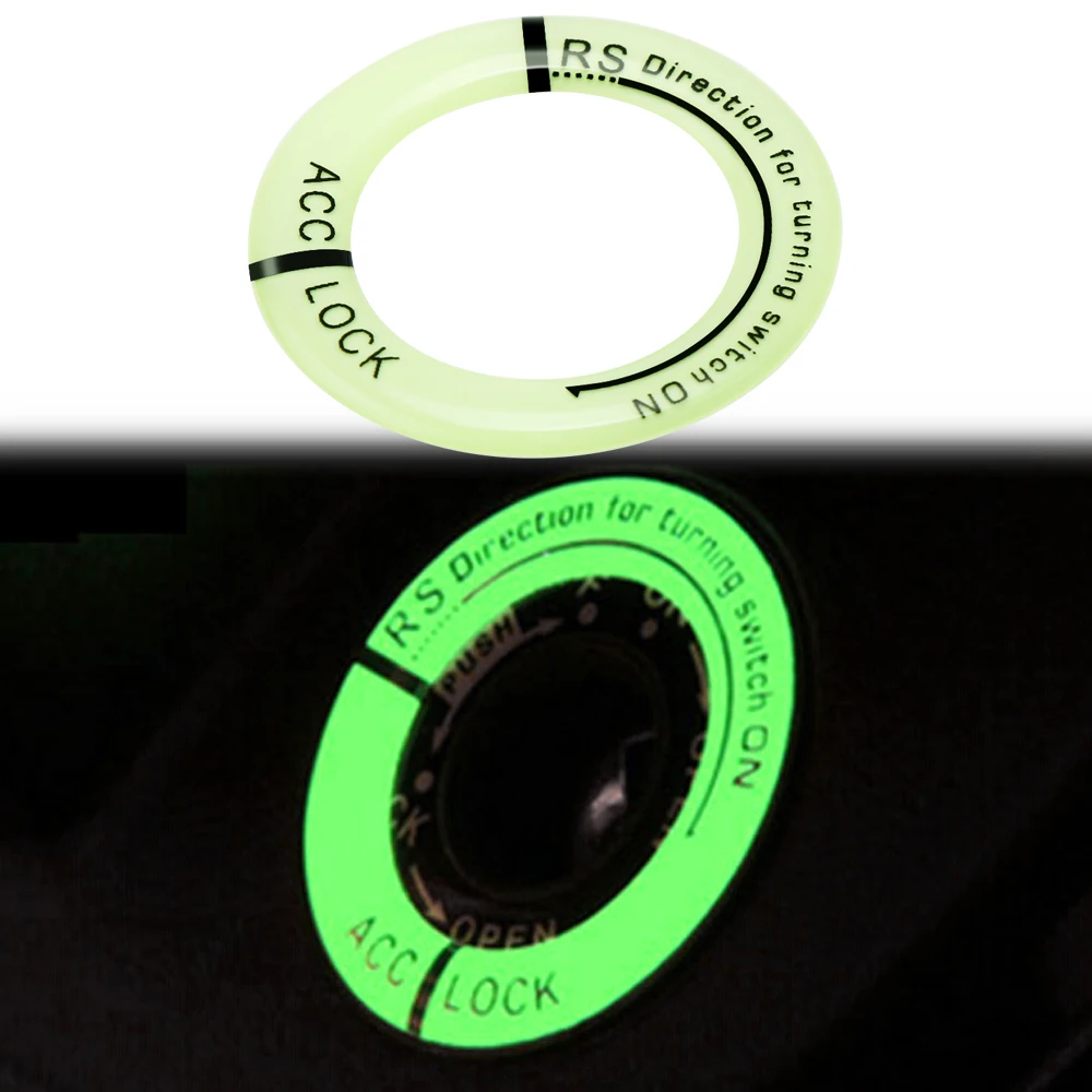 Автомобиль светящееся кольцо стикер для ключа Smart Fortwo Forfour453 451 450 Mini Cooper Countryman clubman