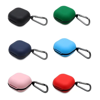 

Skin-friendly Shell Protective Cover Silicone Case for galaxy-Buds live Earphone 77HA