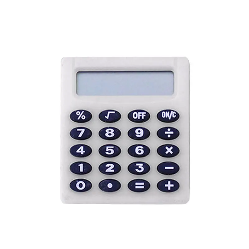 

Mini Portable Electronic Calculator Candy Color Calculator Students School Use