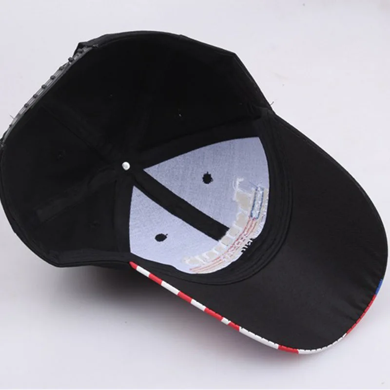 Wholesale Trump Hat USA Flag Baseball Cap Men Women Snapback Hats keep america great again Embroidery Bone Trump Snapback