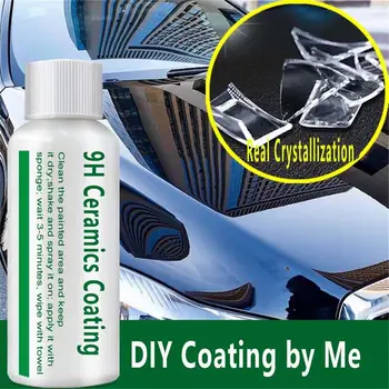 

20ml/50ml 9H Car Oxidation Liquid Ceramic Coat Super Hydrophobic Glass Coating Set Car Agent Polish Protecting Supplies