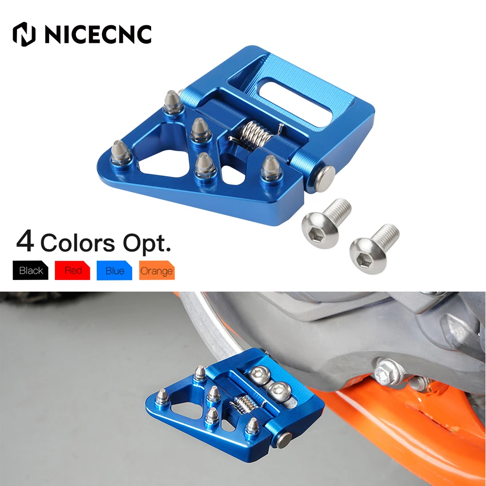 

NICECNC Rear Folding Brake Pedal Step Tip Plate For Husqvarna TE FE TC FC TX FX FS 125 150 200 250 300 350 390 400 450 501 17-23